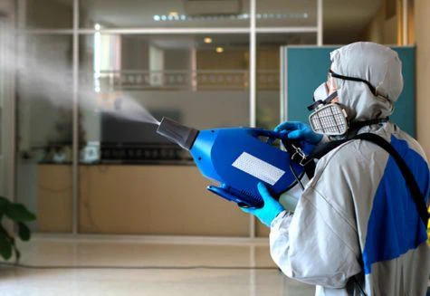 Desinfecterende nevelspuitblazer